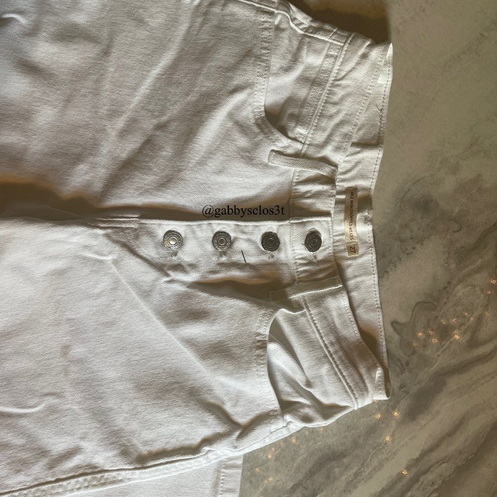 Levi's Mile High Cropped Wide Leg